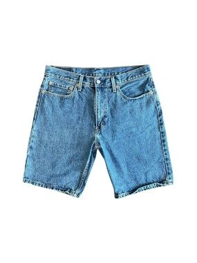 Levi’s Denim Jean Shorts Medium Blue Wash Men’s Size 36 Cotton